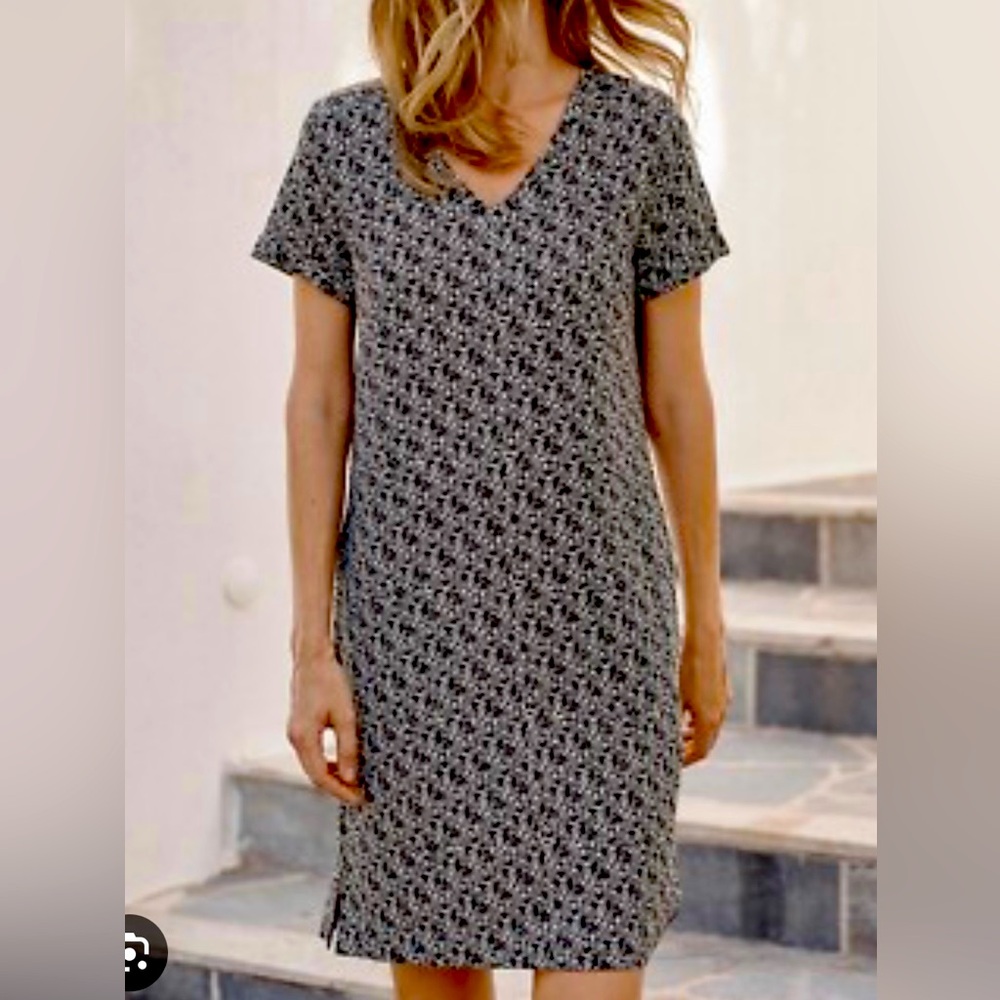 Garnet Hill Every Day tshirt dress M NWOT